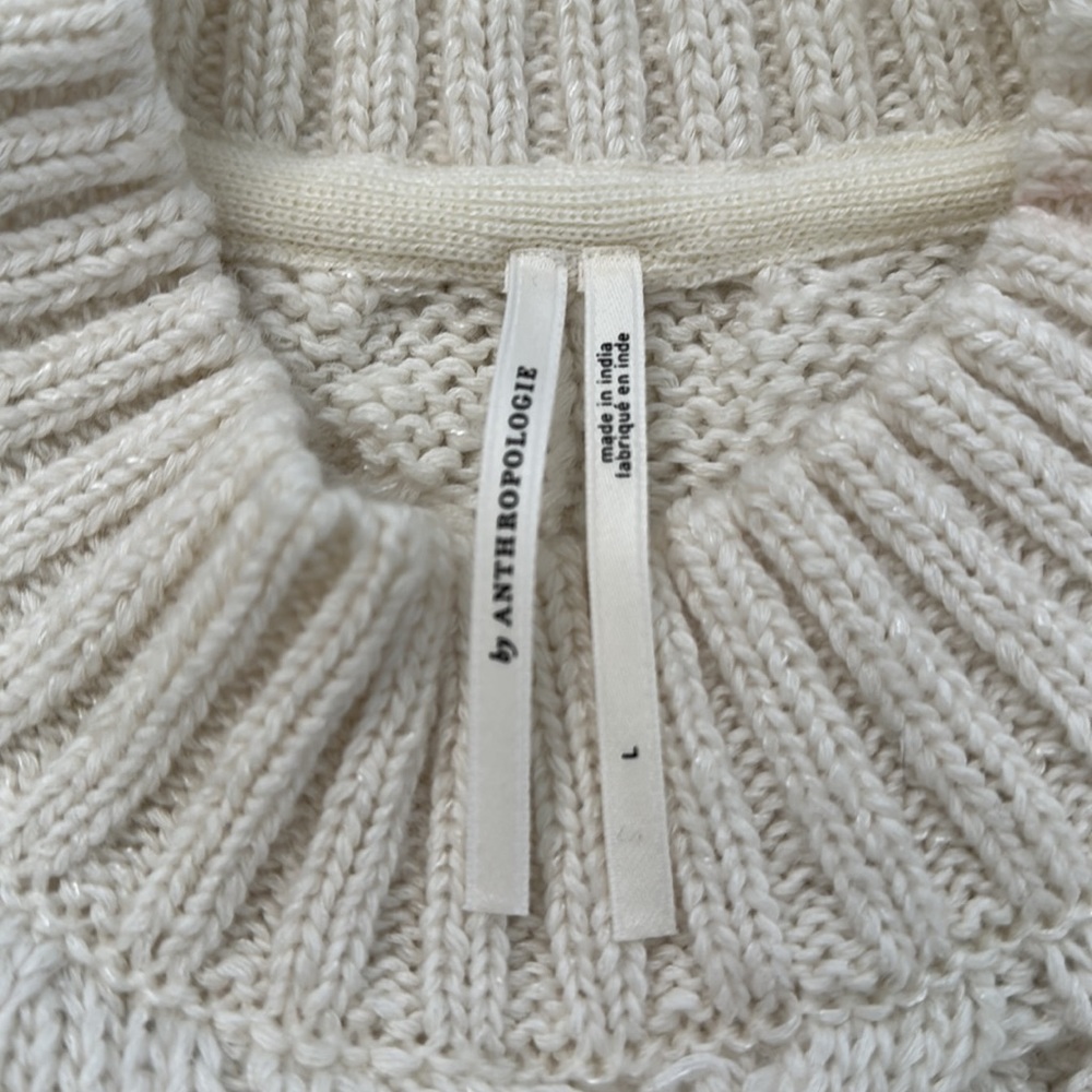 Anthropologie Sweater Size Large - Picture 4 of 10